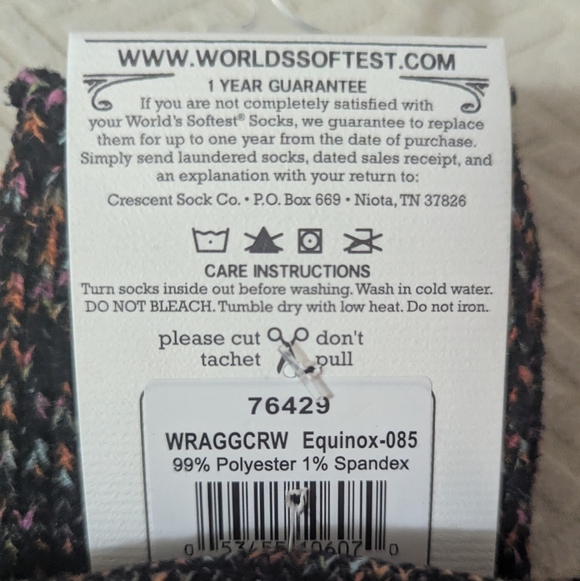 NWT World's Softest Socks **Sold Individually** - Women's Size 6-11 - Picture 4 of 8